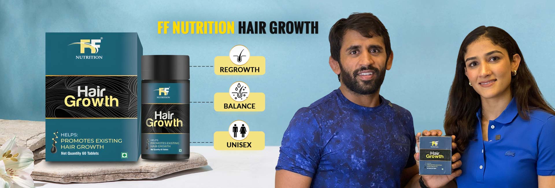 FF Nutrition Hair Growth Suppliers in Haryana