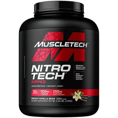 Muscletech Nitro Tech Ripped Protein for Lean Muscle and Fat Loss Suppliers, Distributors, Franchise in Haryana